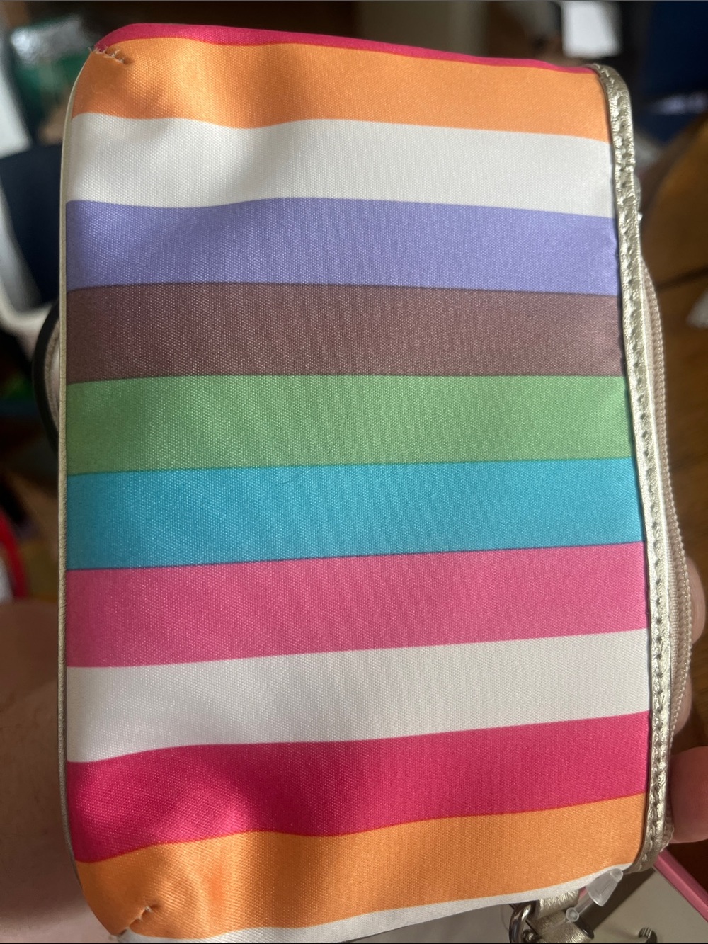 Coach Legacy Stripe Legacy Wristlet Y2K 47510 Rare - Picture 3 of 10